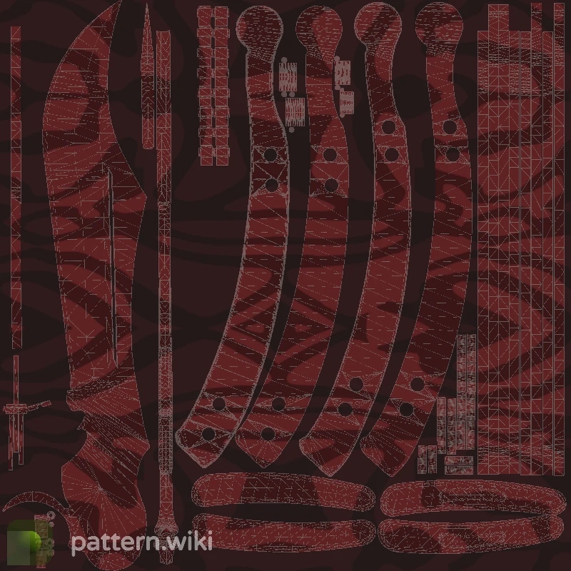 Butterfly Knife Slaughter seed 775 pattern template