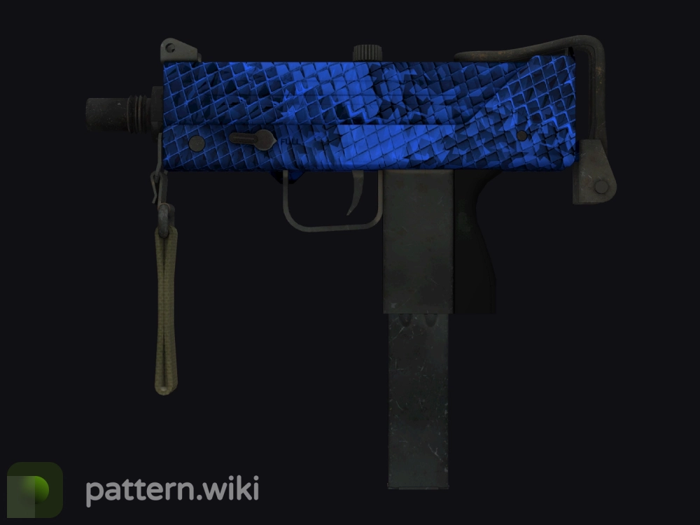 MAC-10 Lapis Gator seed 782