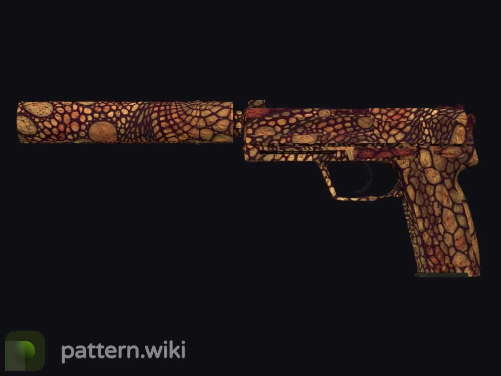 USP-S Orange Anolis seed 129