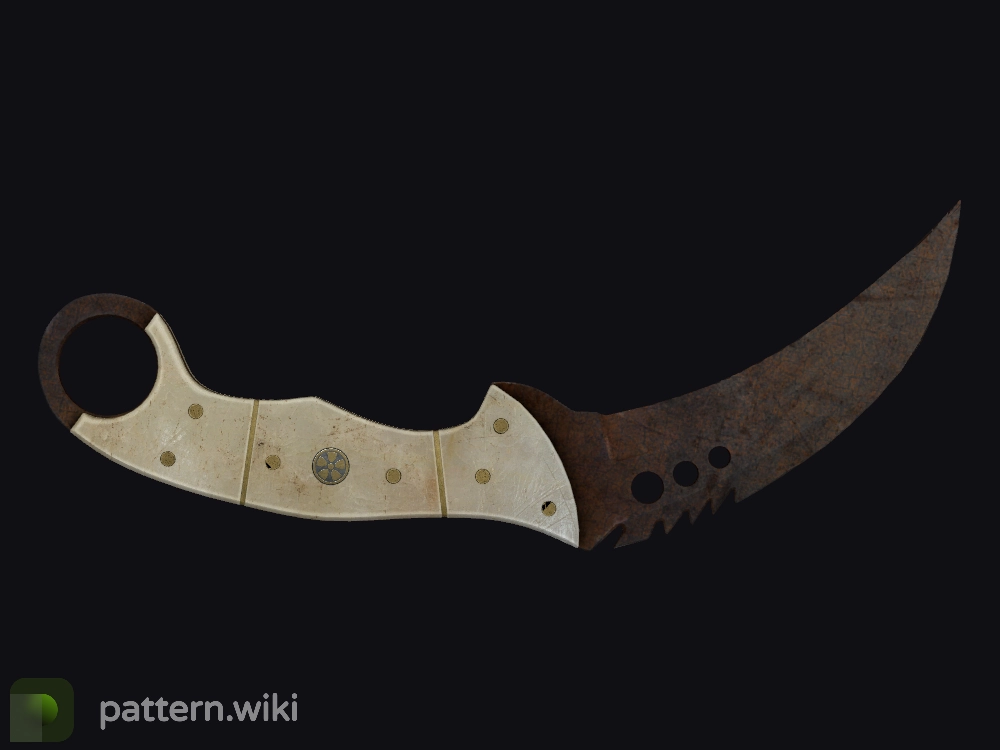 Talon Knife Rust Coat seed 765