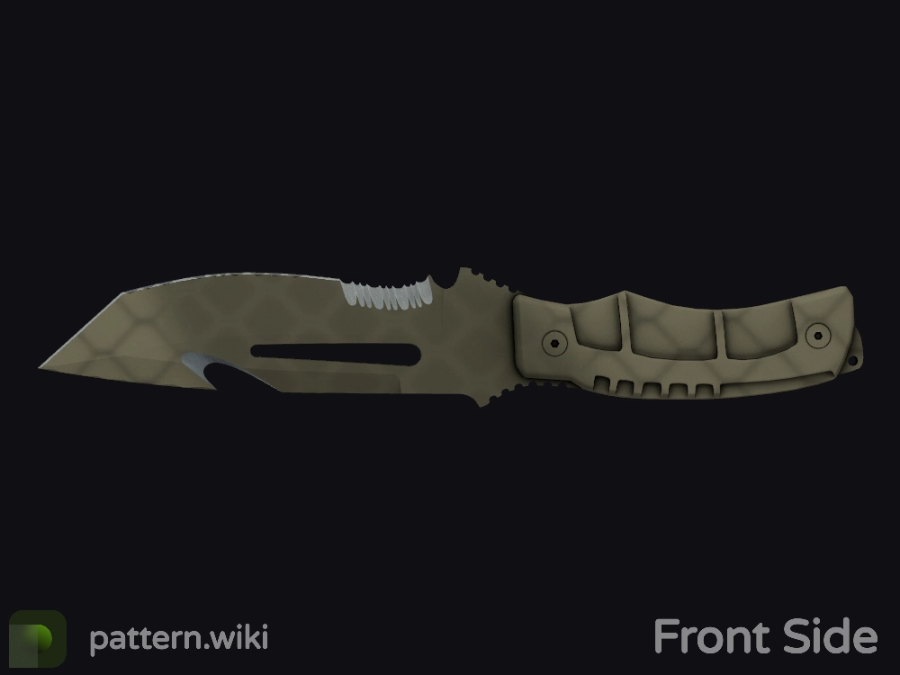 Survival Knife Safari Mesh seed 735