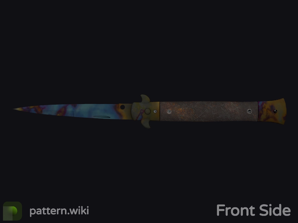 Stiletto Knife Case Hardened seed 254