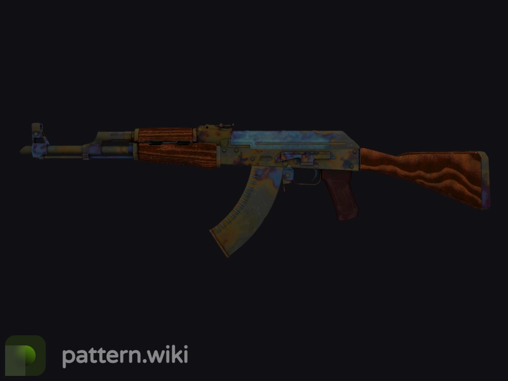 AK-47 Case Hardened Seed 996 - pattern.wiki