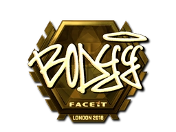 Sticker bodyy (Gold) | London 2018 preview