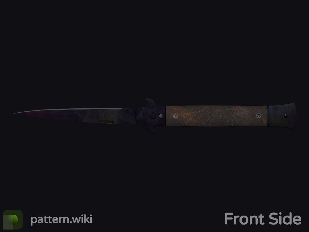 Stiletto Knife Doppler seed 202