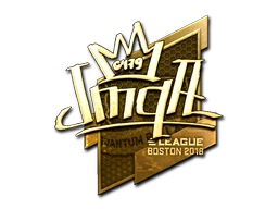 Sticker jmqa (Gold) | Boston 2018 preview