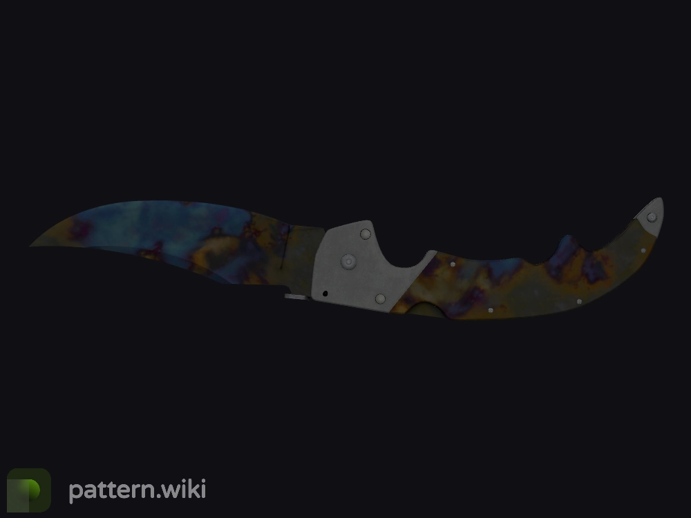 Falchion Knife Case Hardened seed 30