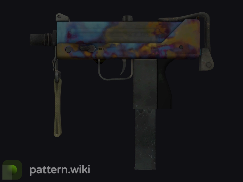 MAC-10 Case Hardened seed 169