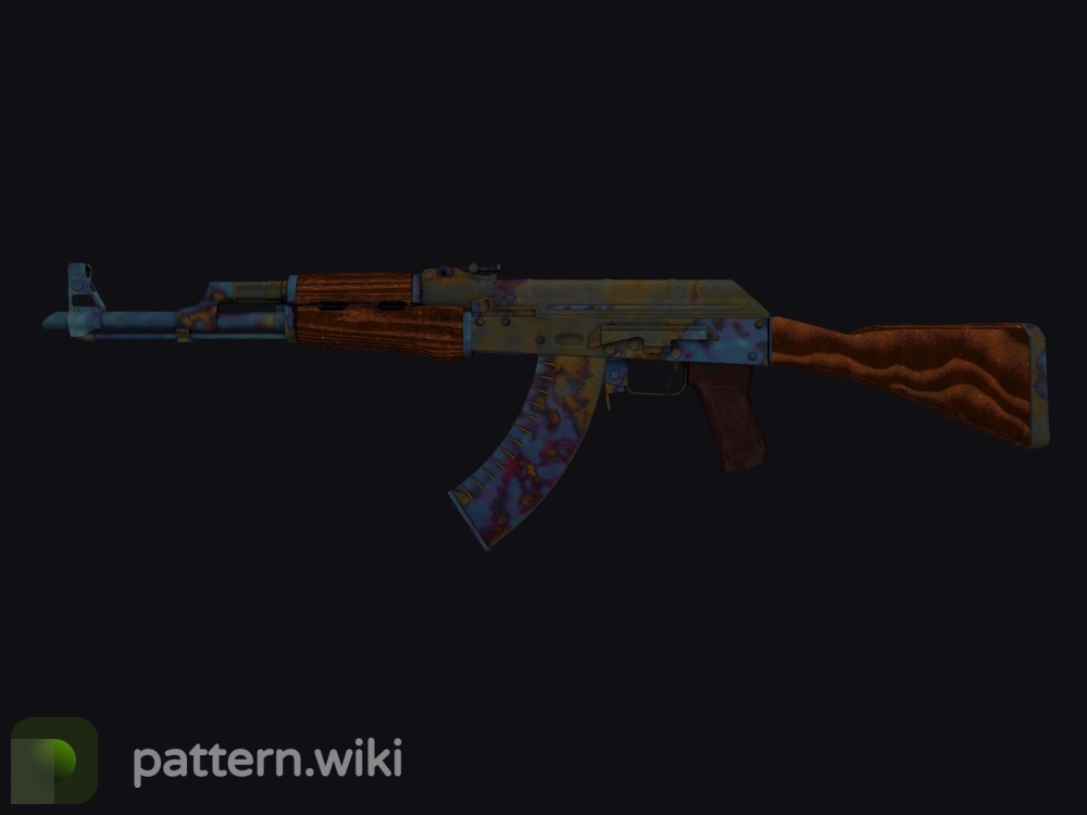 AK-47 Case Hardened Seed 621 - pattern.wiki
