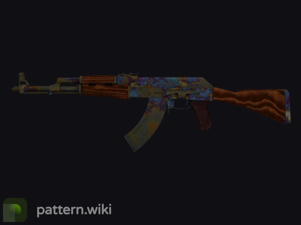 AK-47 Case Hardened seed 141