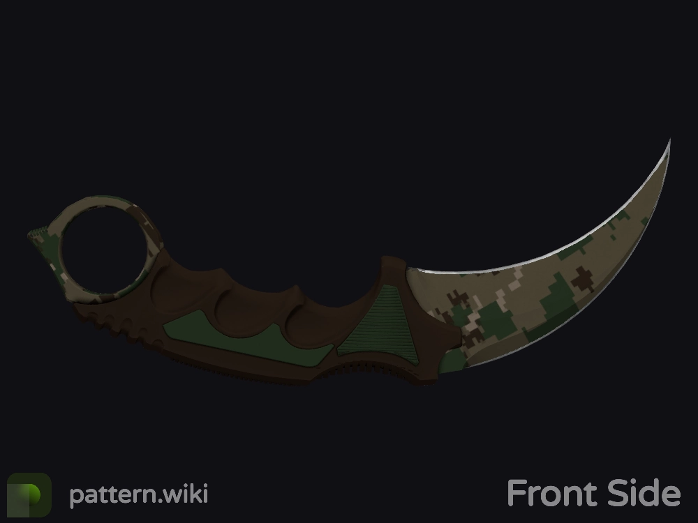 Karambit Forest DDPAT seed 131