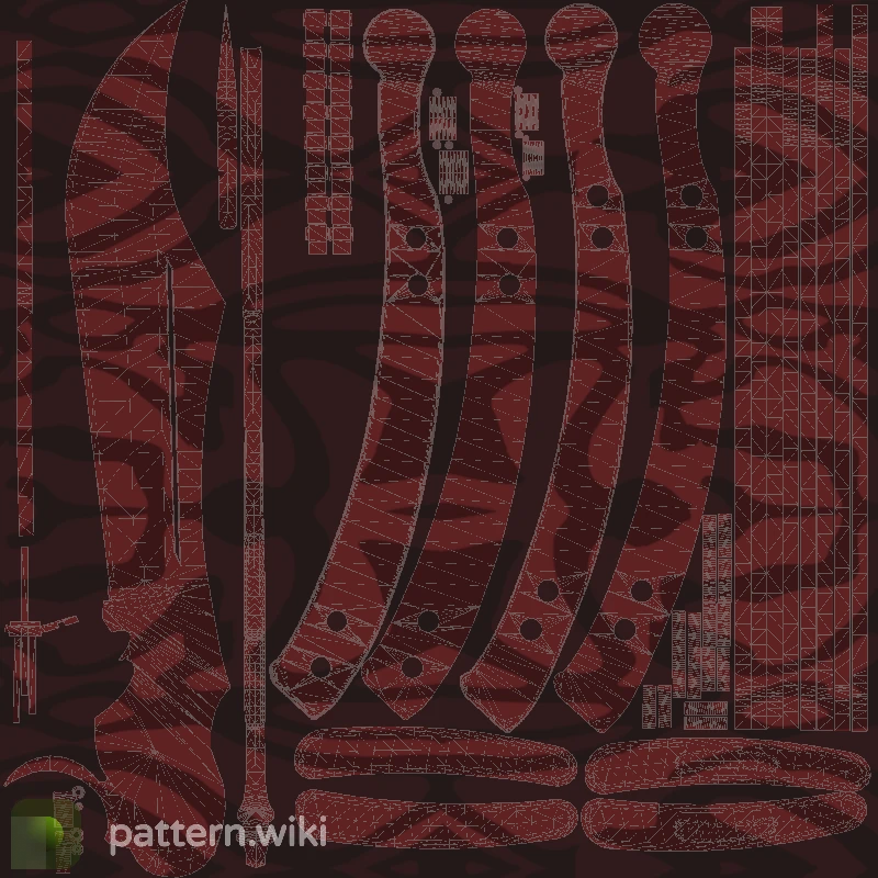 Butterfly Knife Slaughter seed 979 pattern template