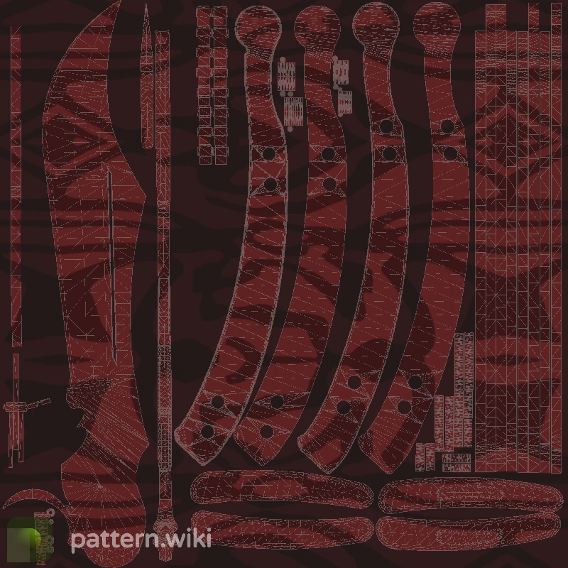 Butterfly Knife Slaughter seed 620 pattern template