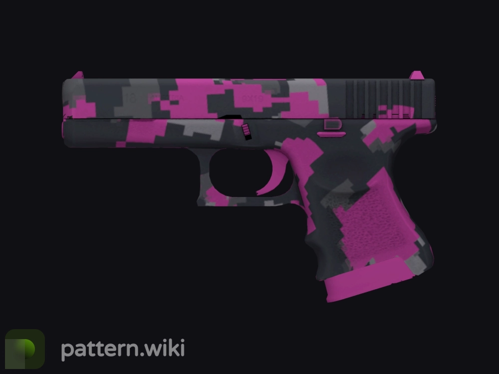 Glock-18 Pink DDPAT seed 677