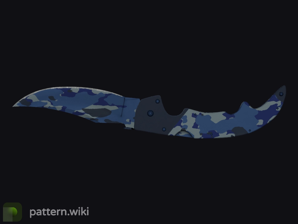 Falchion Knife Bright Water seed 165