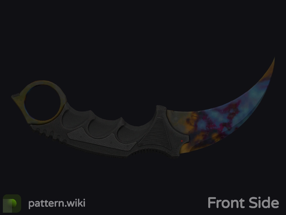 Karambit Case Hardened seed 662