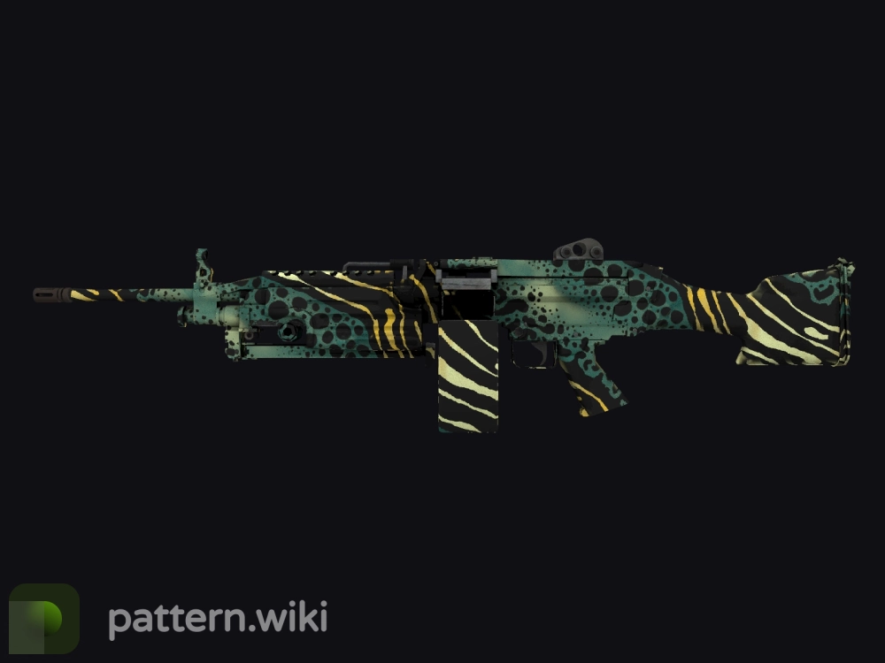 M249 Emerald Poison Dart seed 672