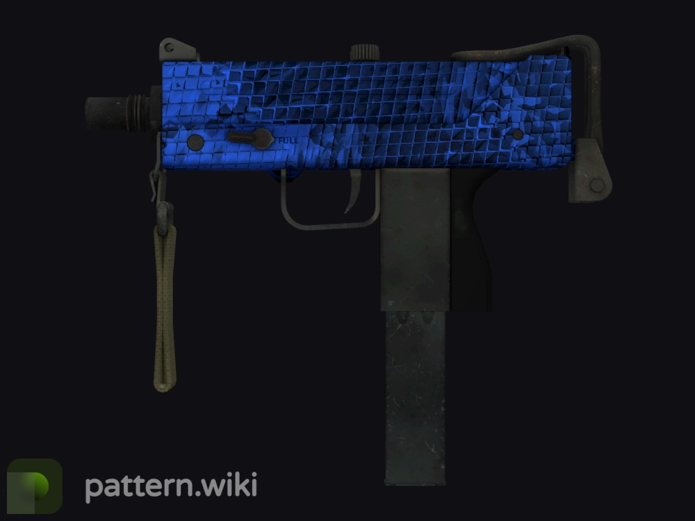 MAC-10 Lapis Gator seed 194