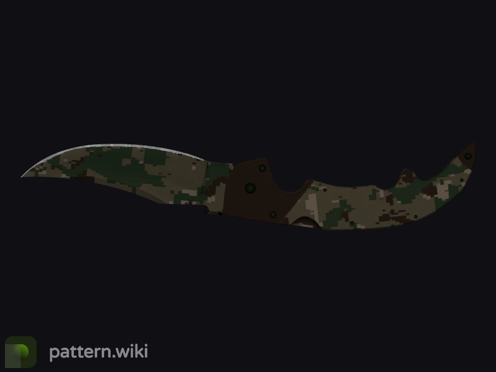 Falchion Knife Forest DDPAT seed 430