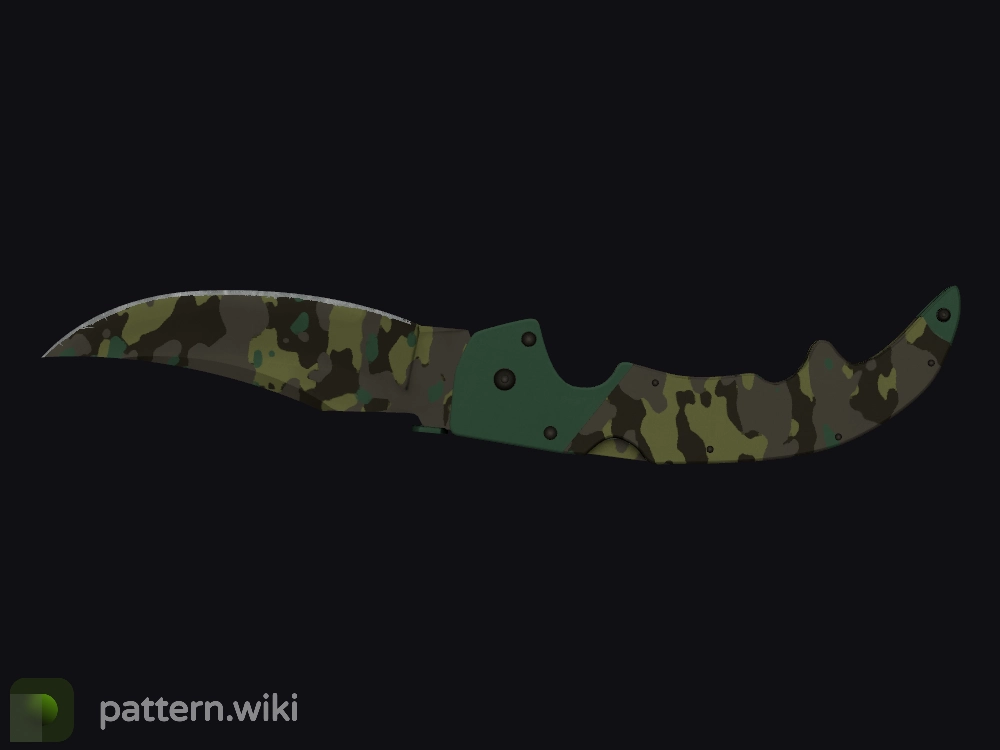 Falchion Knife Boreal Forest seed 858