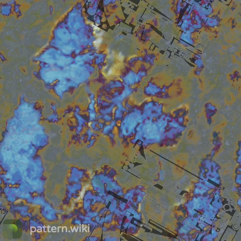 AK-47 Case Hardened seed 465 pattern template