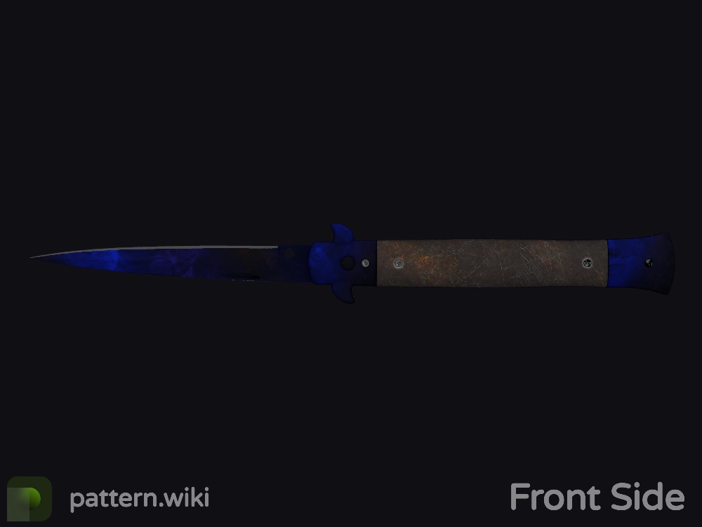 Stiletto Knife Doppler seed 746