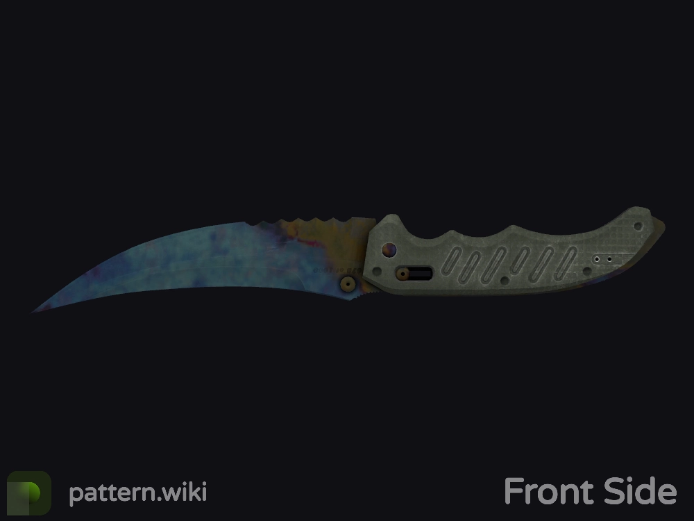 Flip Knife Case Hardened seed 387