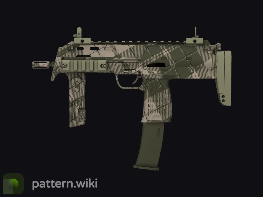 MP7 Olive Plaid seed 811