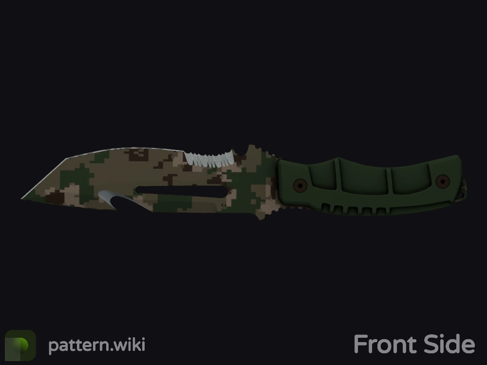 Survival Knife Forest DDPAT seed 156