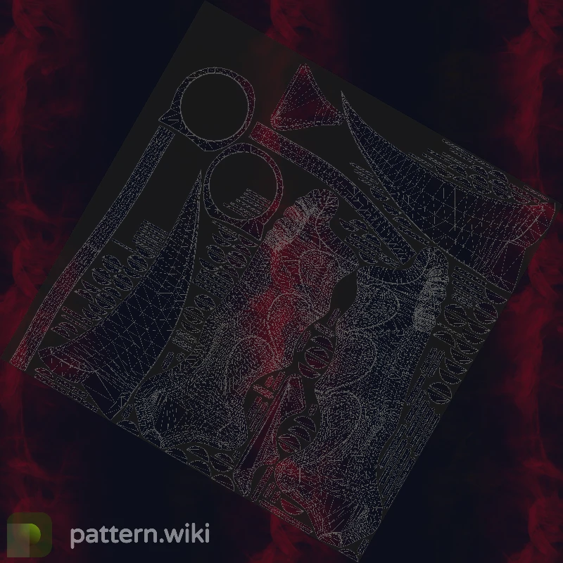 Karambit Doppler seed 122 pattern template