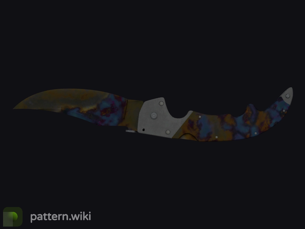 Falchion Knife Case Hardened seed 36