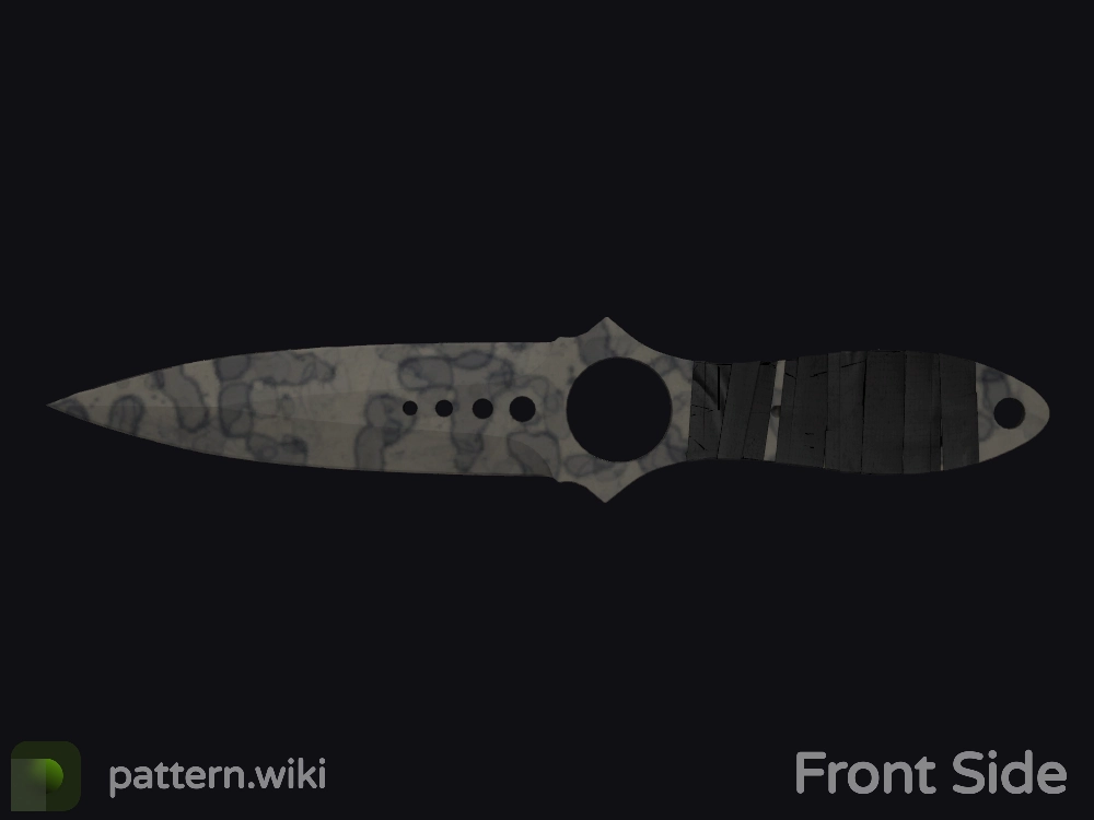 Skeleton Knife Stained seed 78