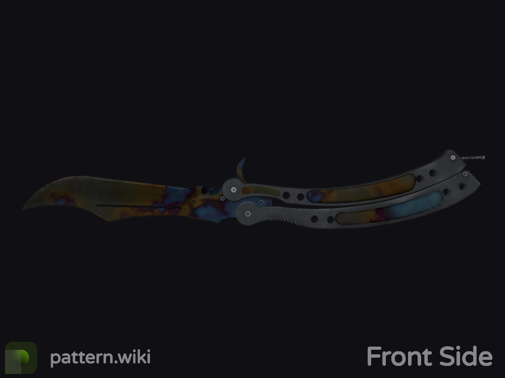 Butterfly Knife Case Hardened seed 677