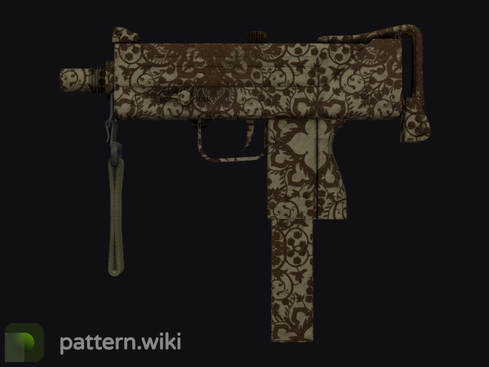 MAC-10 Sienna Damask seed 671