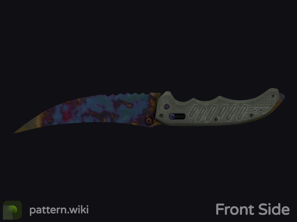 Flip Knife Case Hardened seed 220