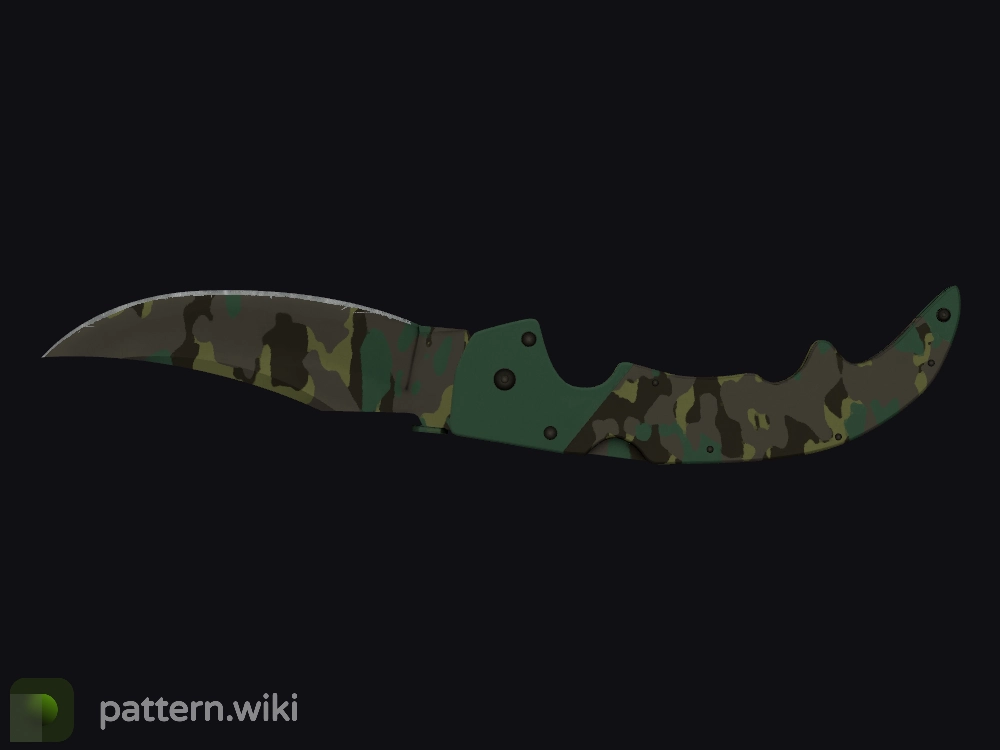 Falchion Knife Boreal Forest seed 356