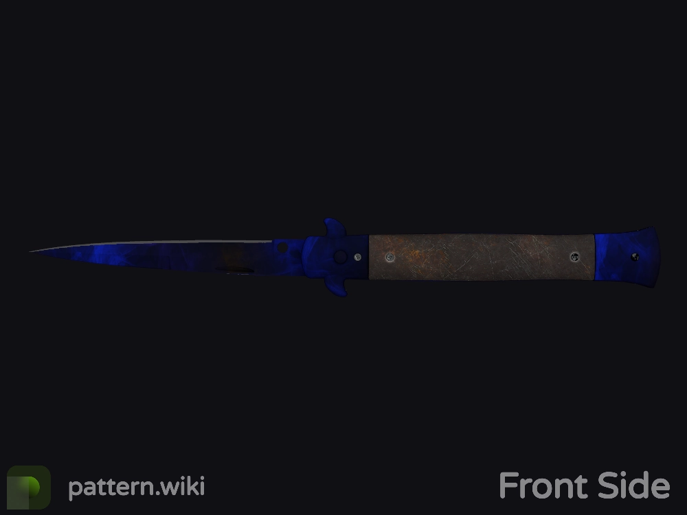 Stiletto Knife Doppler seed 332