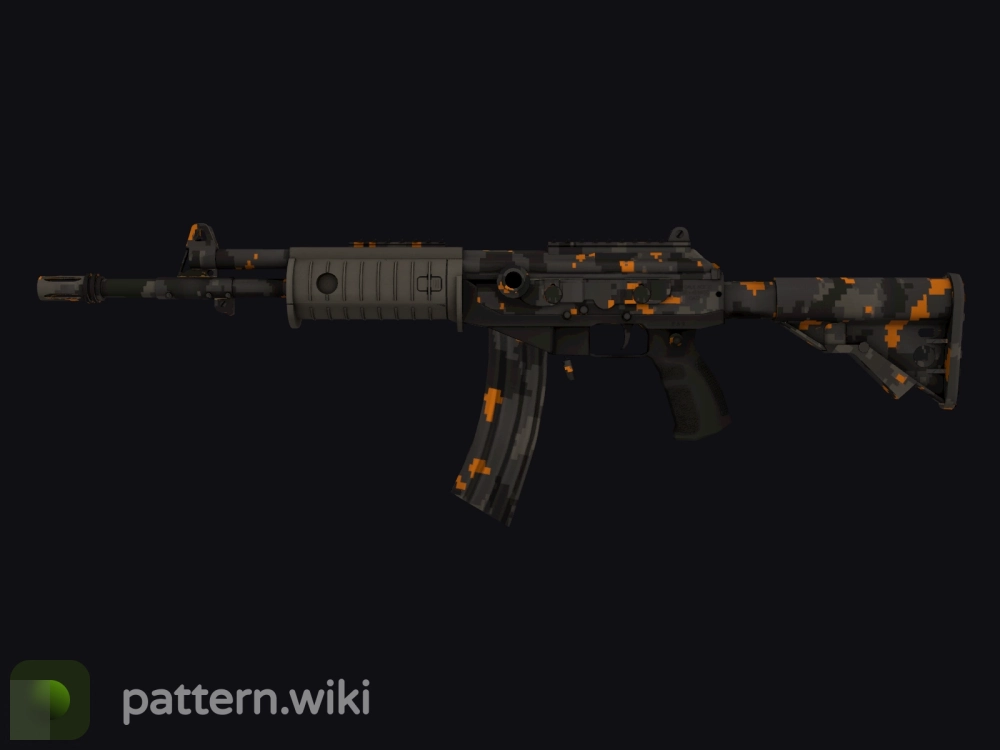 Galil AR Orange DDPAT seed 443