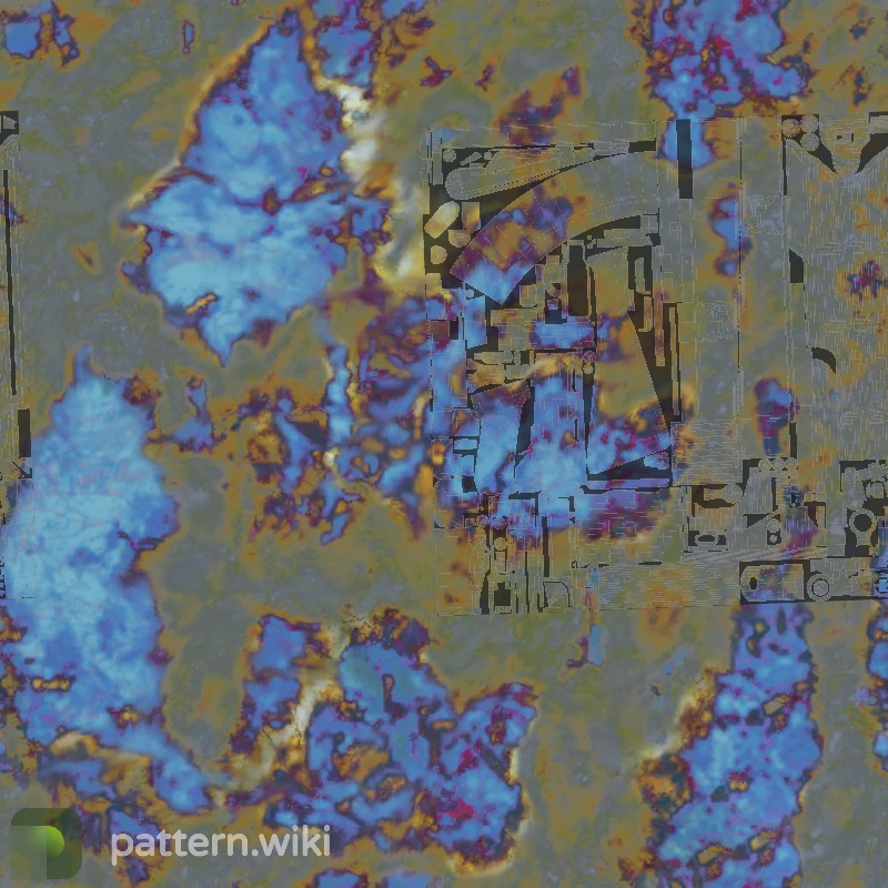 AK-47 Case Hardened seed 802 pattern template