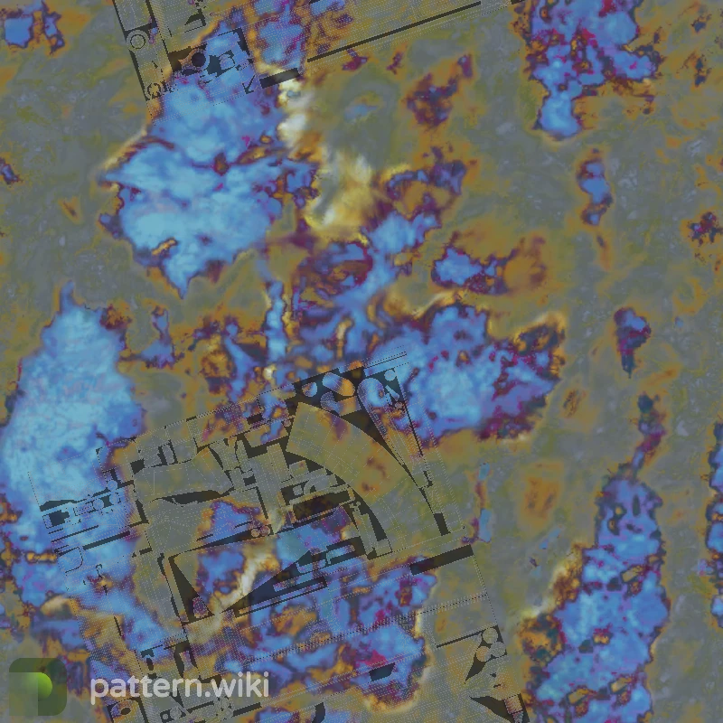 AK-47 Case Hardened seed 36 pattern template