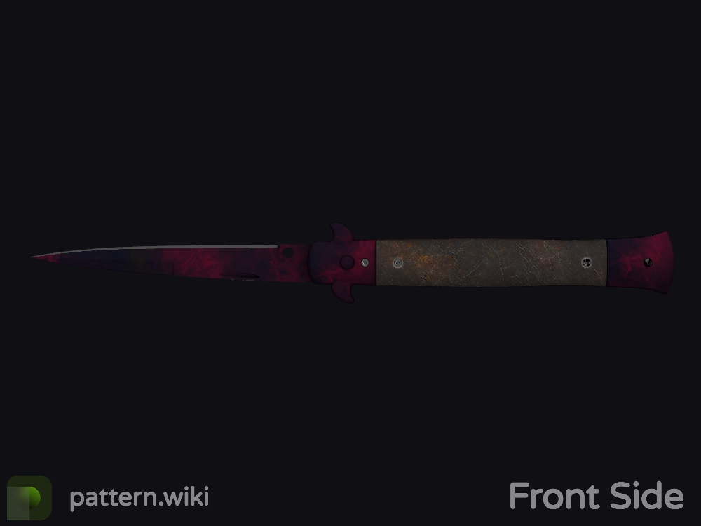 Stiletto Knife Doppler seed 306