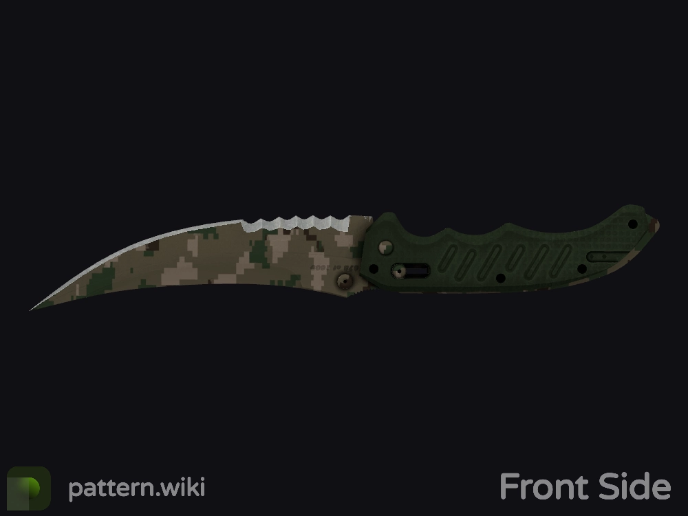 Flip Knife Forest DDPAT seed 712