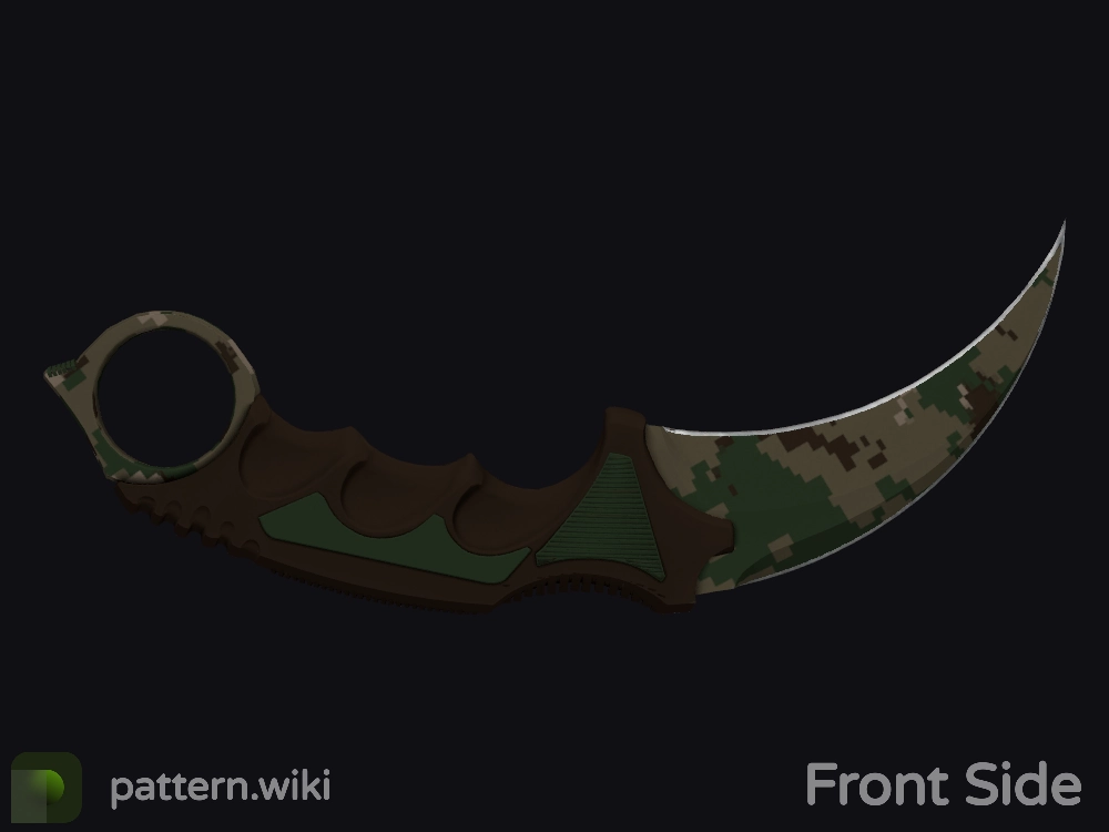 Karambit Forest DDPAT seed 381