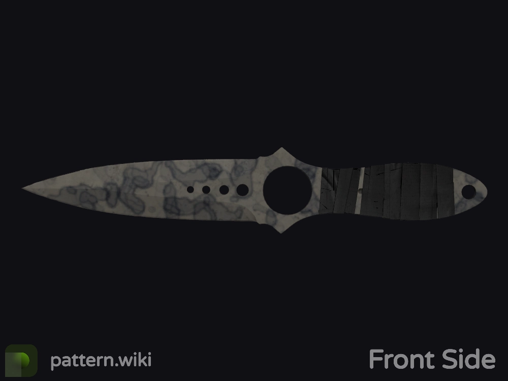 Skeleton Knife Stained seed 457