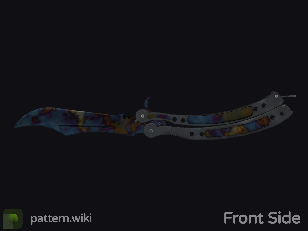 Butterfly Knife Case Hardened seed 711