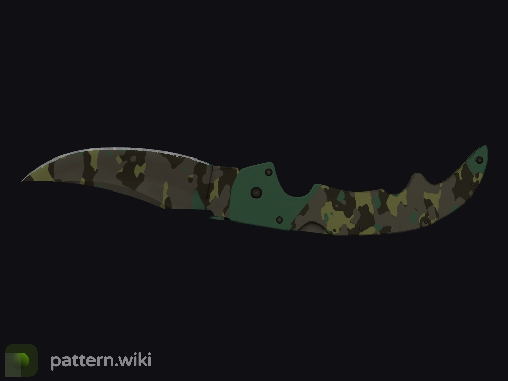 Falchion Knife Boreal Forest seed 96