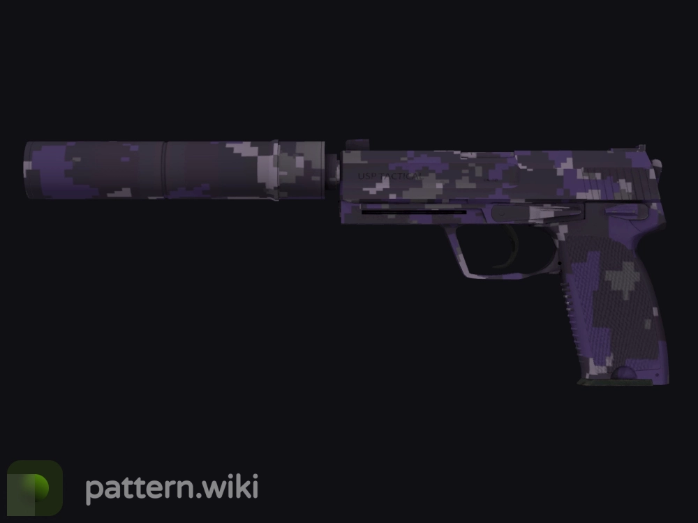 USP-S Purple DDPAT seed 17