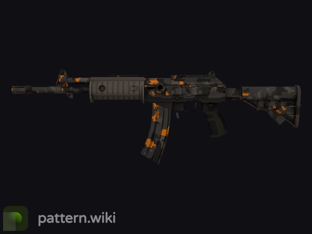 Galil AR Orange DDPAT seed 483