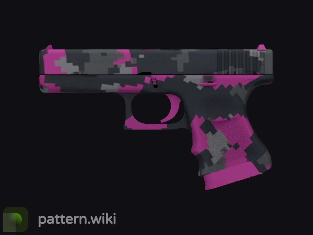 Glock-18 Pink DDPAT seed 601