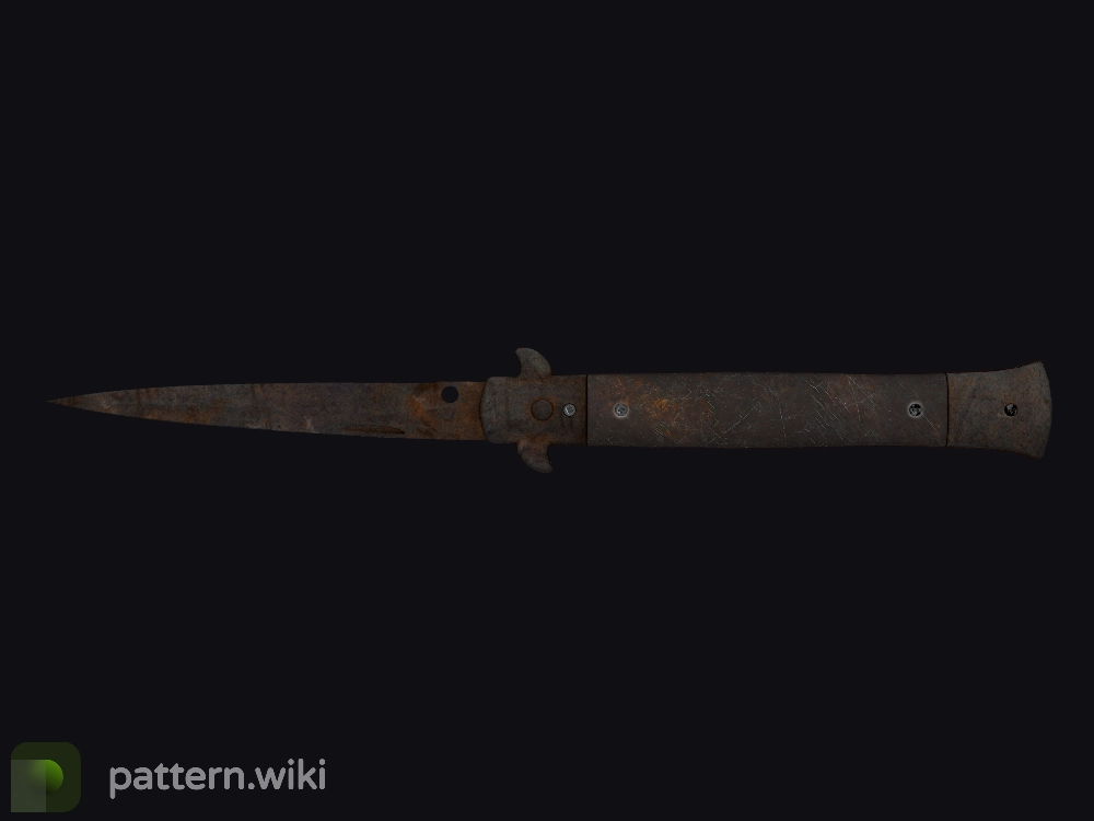 Stiletto Knife Rust Coat seed 918